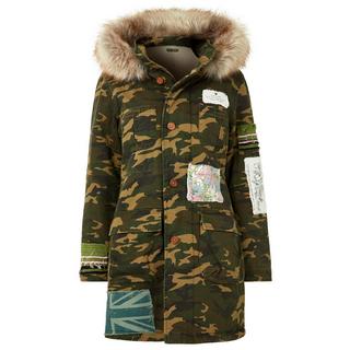 Joe Browns  Boutique Bestickter Camouflage-Parka mit Kapuze 