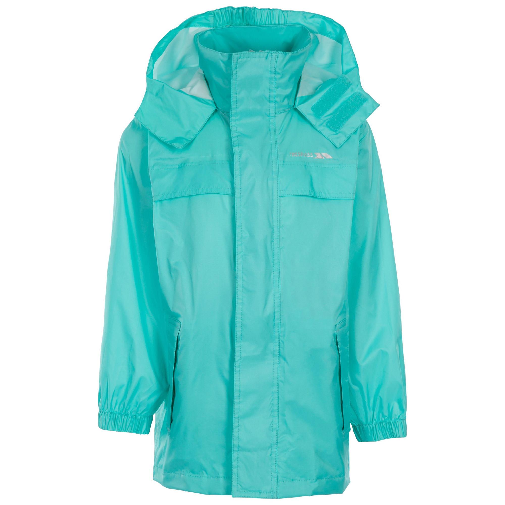 Image of Packa Jacke, Wasserfest Unisex Blau 3-4A