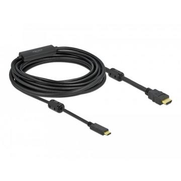 DeLOCK Aktives USB Type-C zu HDMI Kabel (DP Alt Mode) 4K 60 Hz 7 m