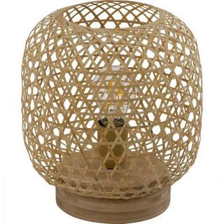 mutoni Lampe de table Mirena bambou naturel 1xE27  