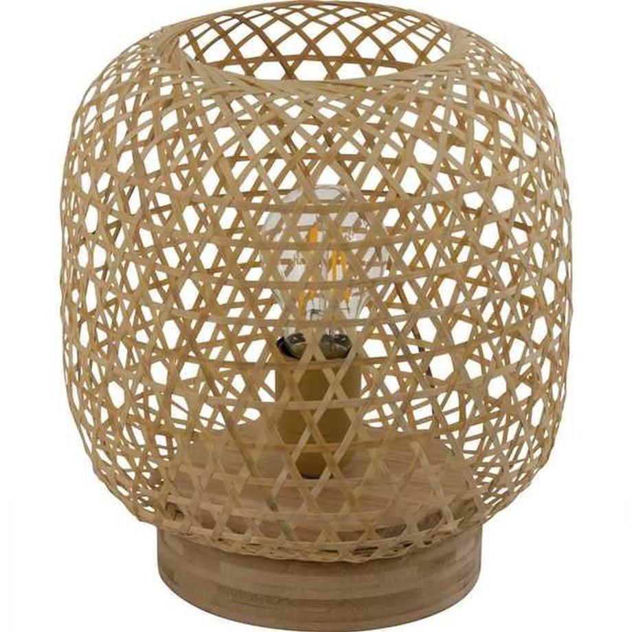 mutoni Lampe de table Mirena bambou naturel 1xE27  
