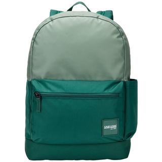 case LOGIC®  Campus CCAM1216 - Islay Green/Smoke Pipe Rucksack Lässiger Rucksack Grün Polyester 