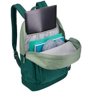 case LOGIC®  Campus CCAM1216 - Islay Green/Smoke Pipe Rucksack Lässiger Rucksack Grün Polyester 