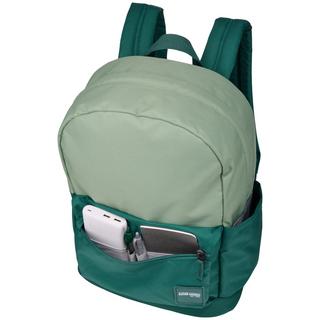 case LOGIC®  Campus CCAM1216 - Islay Green/Smoke Pipe Rucksack Lässiger Rucksack Grün Polyester 