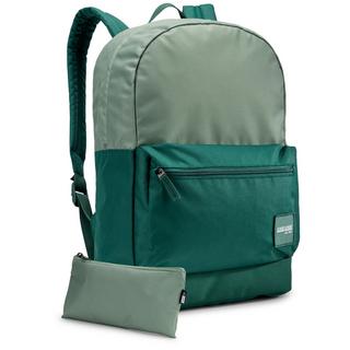 case LOGIC®  Campus CCAM1216 - Islay Green/Smoke Pipe Rucksack Lässiger Rucksack Grün Polyester 