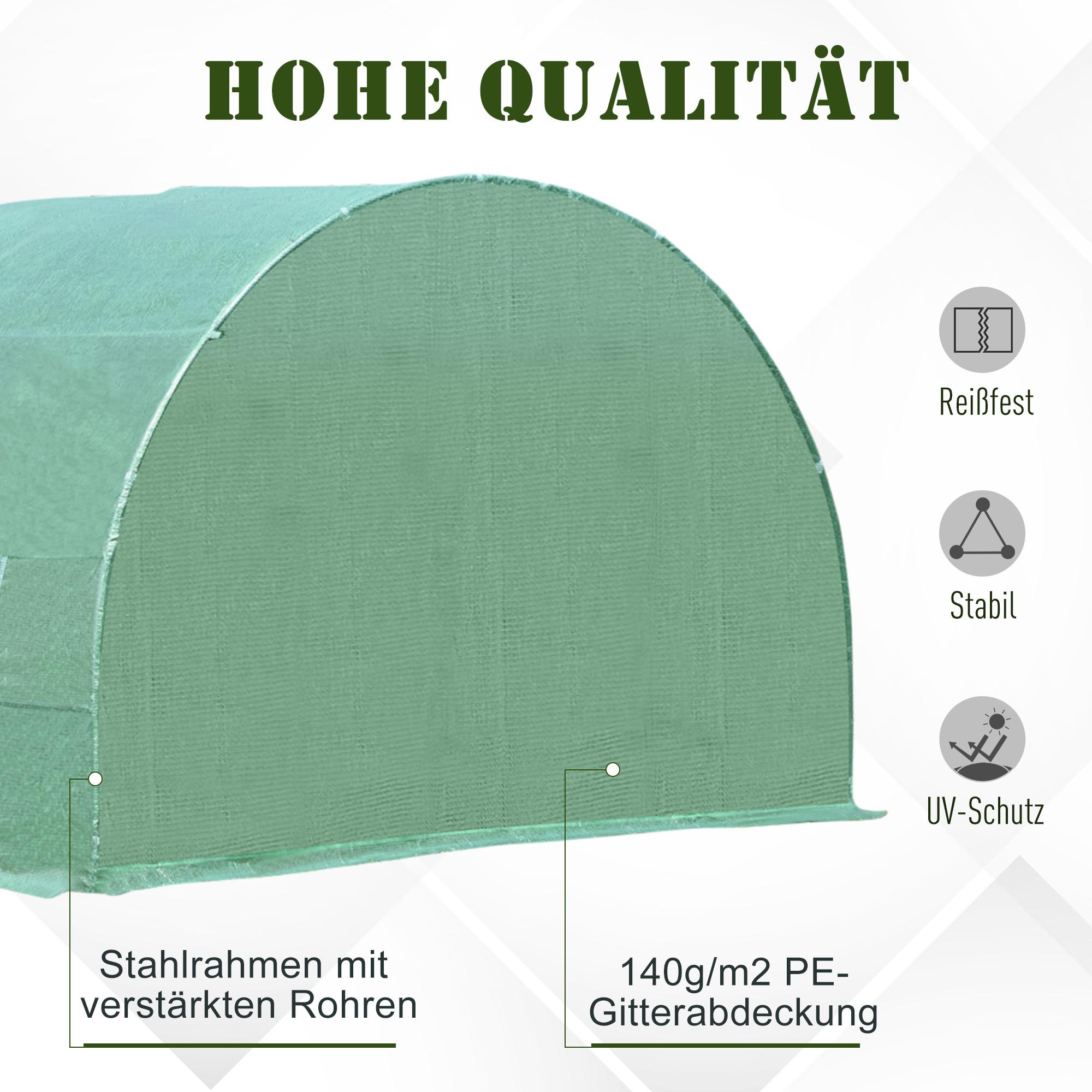 Outsunny Foliengewächshäus  