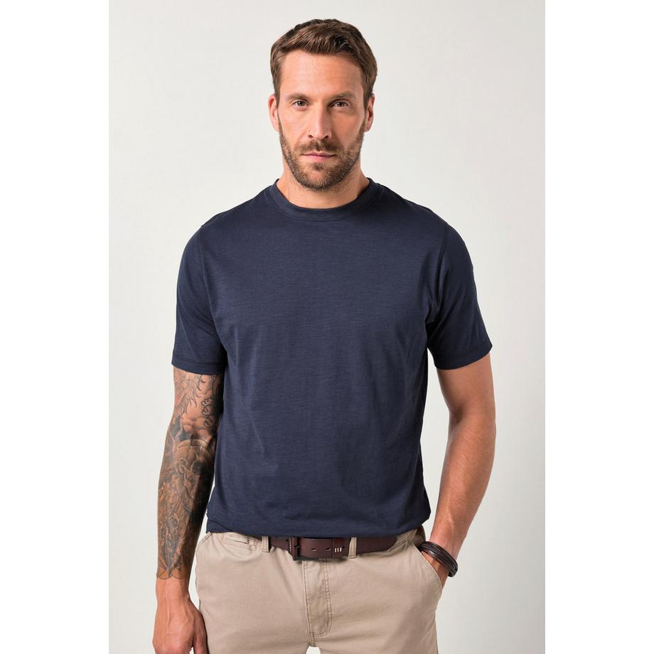 JP1880 Halbarm T-Shirt Logo-Badge  