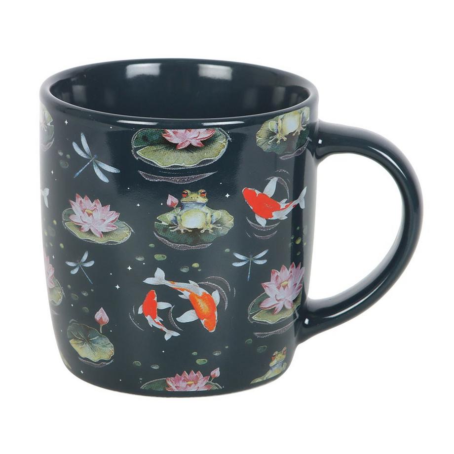 Kaffeebecher, Teich