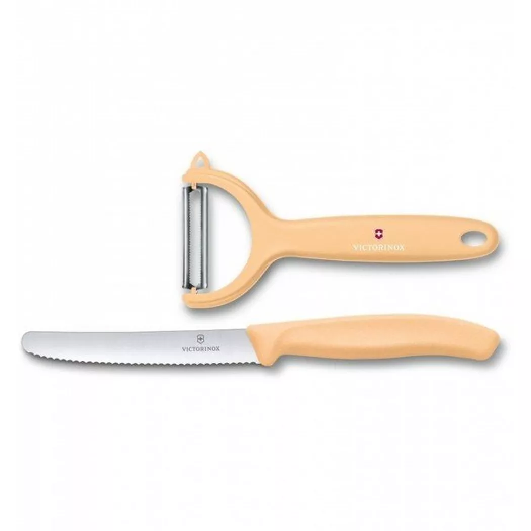 Victorinox - Trend Colors (2-teilig, Hellorange), 11cm