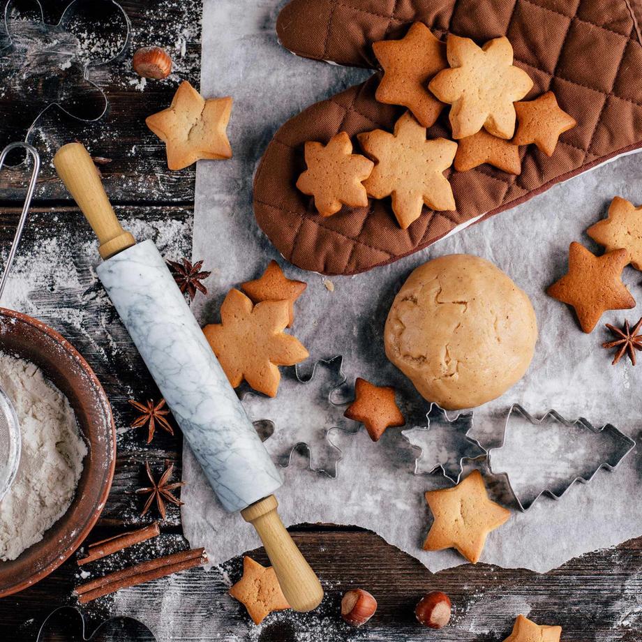 B2X  Rouleau à pâtisserie en marbre 