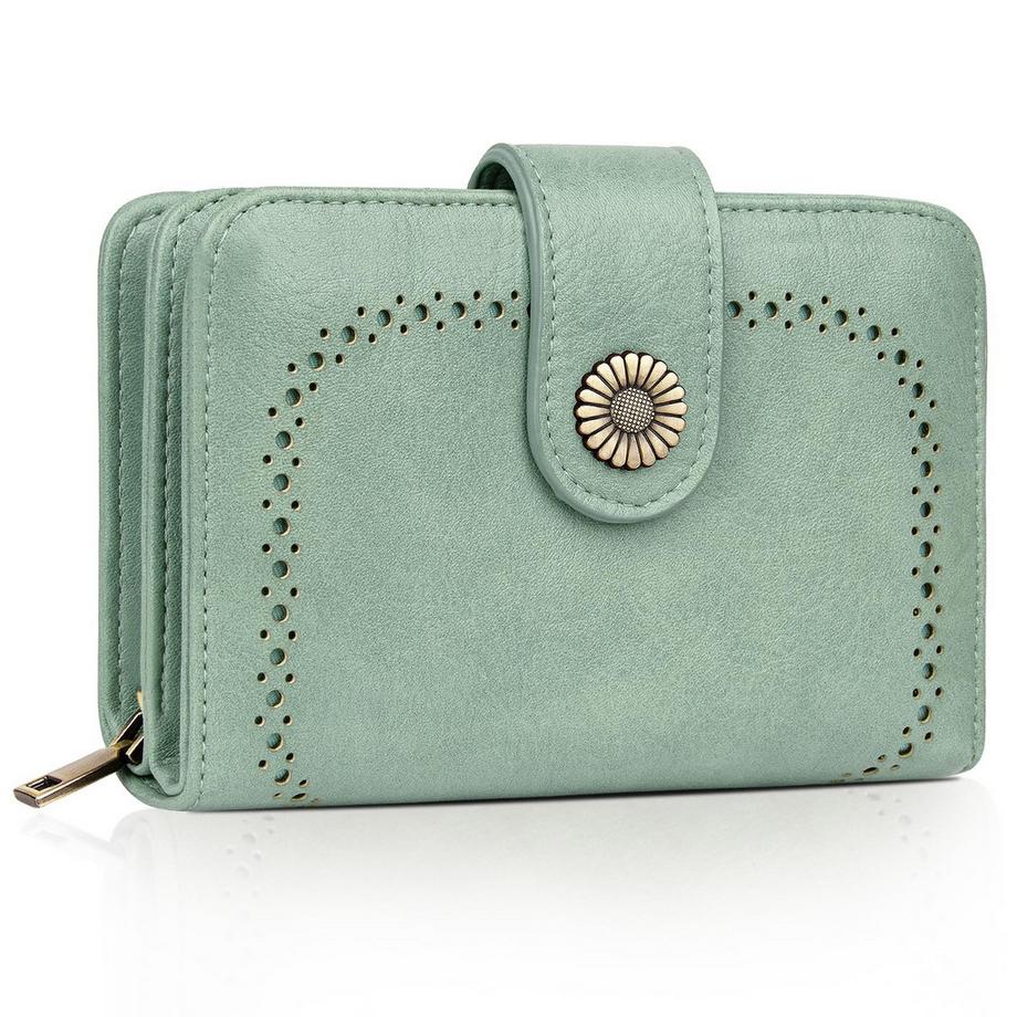 Brieftasche Große Kapazität PU-Leder Vintage Brieftasche