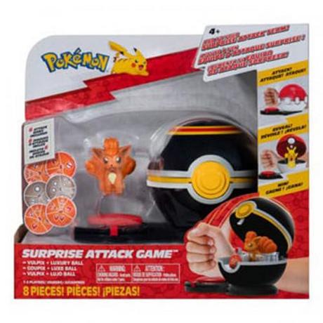 jazwares  Pokemon Attack Vulpix with Luxury Ball 