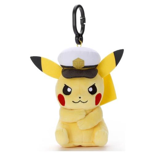 Pokémon  Sound Plush Doll Captain Pikachu Plush 