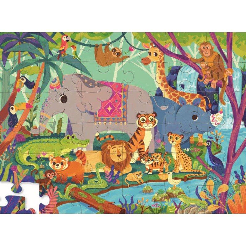 Crocodile Creek  Puzzle, dans la jungle 36 pc , Crocodile Creek 