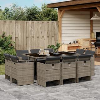 VidaXL Garten essgruppe poly-rattan  