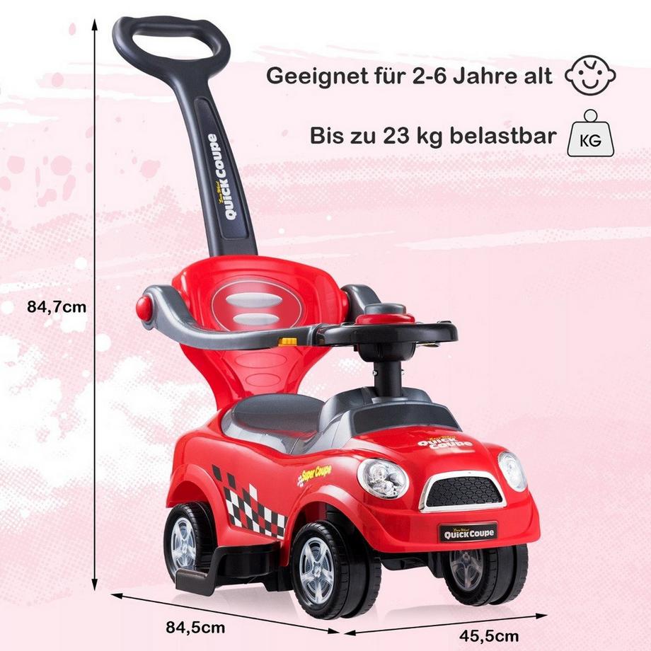 Northix  Voiture à enfourcher 3 en 1 pour enfants 