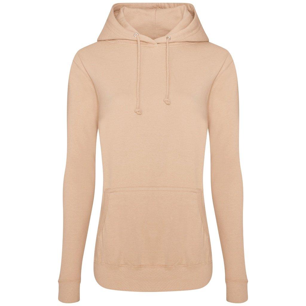 Image of College Kapuzenpullover Damen Creme XS