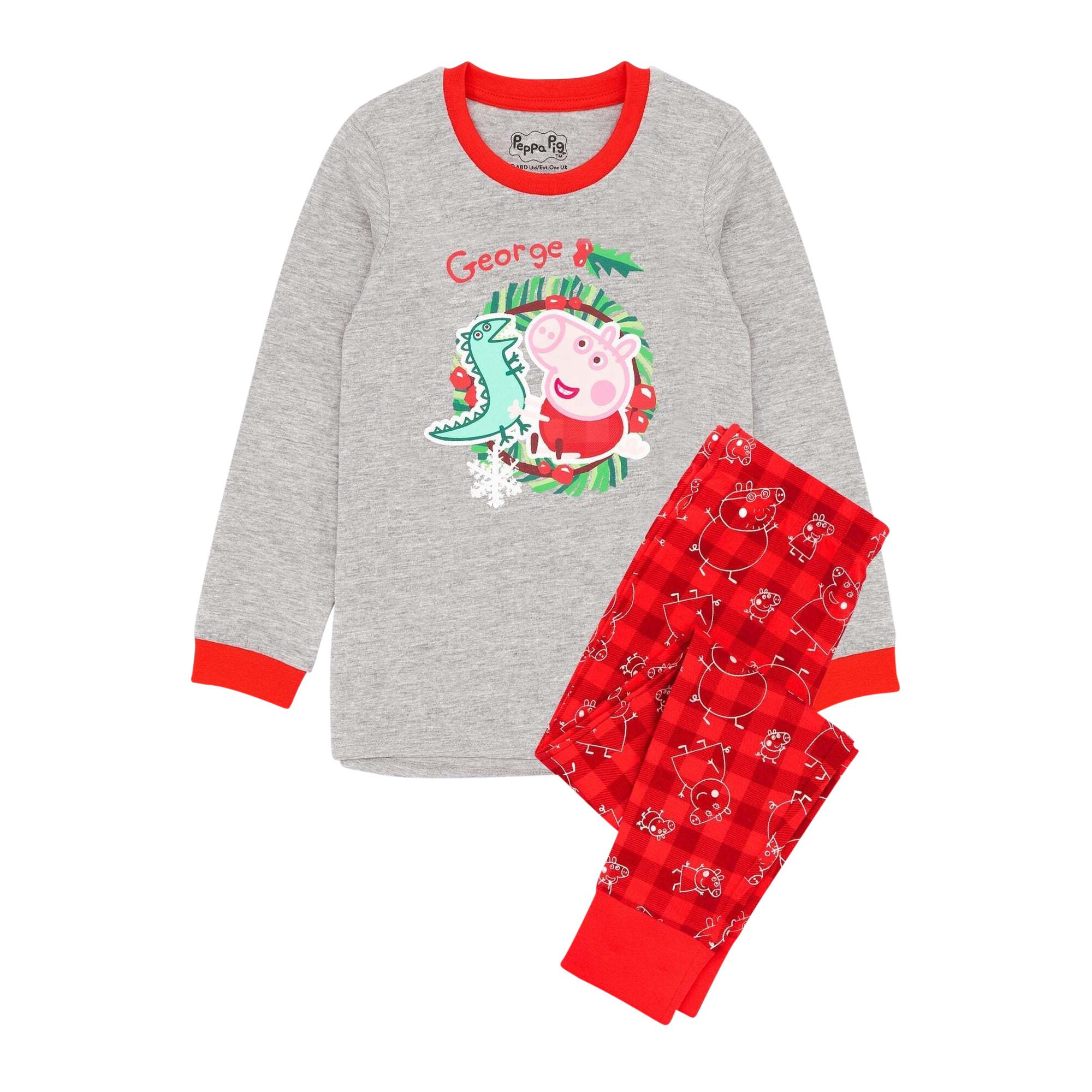 Peppa Pig  Schlafanzug  weihnachtliches Design 