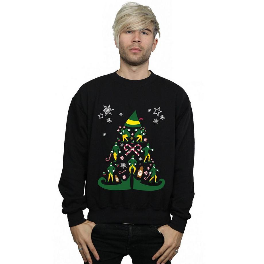 Elf Sweatshirt Arbre de Noël  