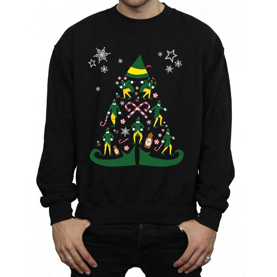 Elf Sweatshirt Arbre de Noël  