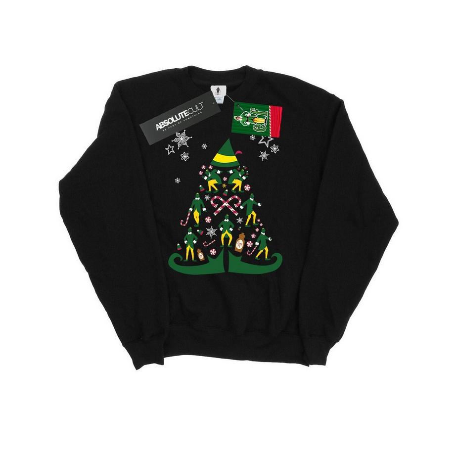 Elf Sweatshirt Arbre de Noël  
