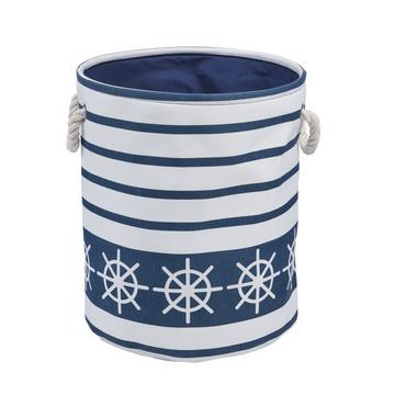 Aufbewahrungskorb Maritim, weiss