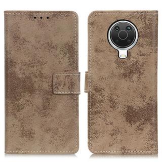 Cover-Discount  Nokia G10 / G20 - ÉTui Vintage Aspect Daim 