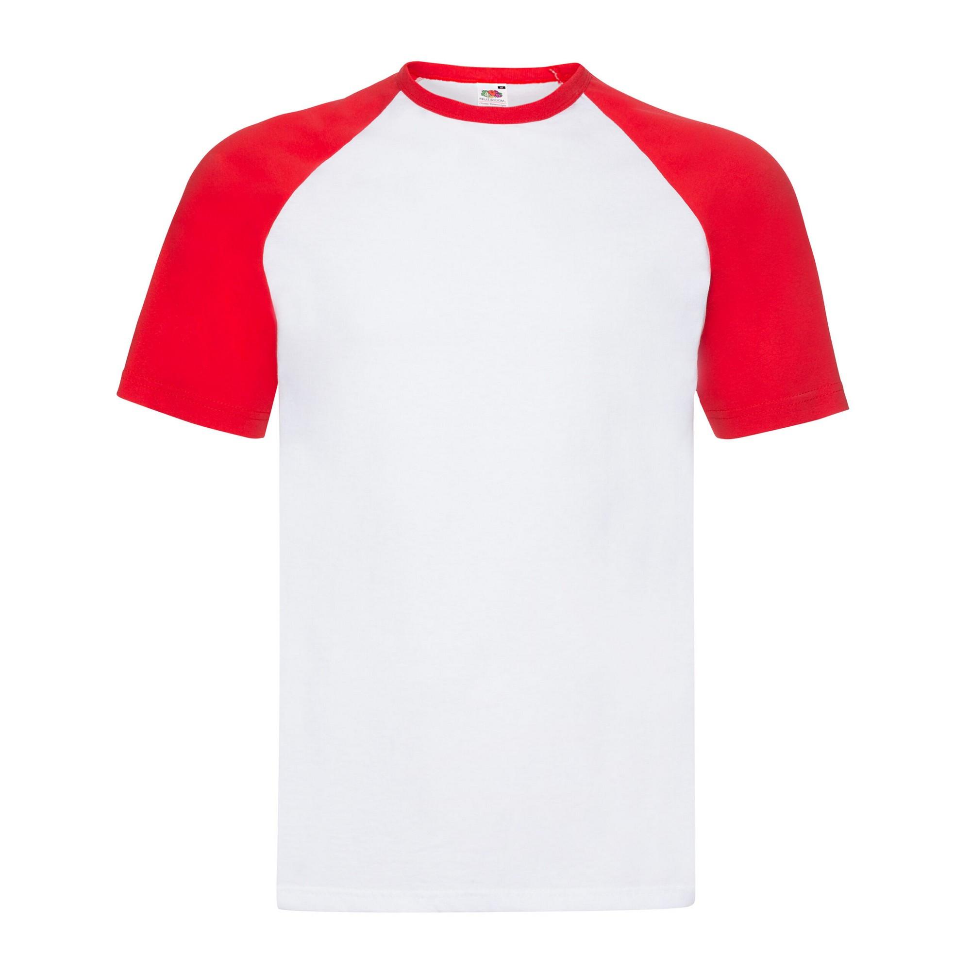 Image of Tshirt Baseball Unisex Weiss M