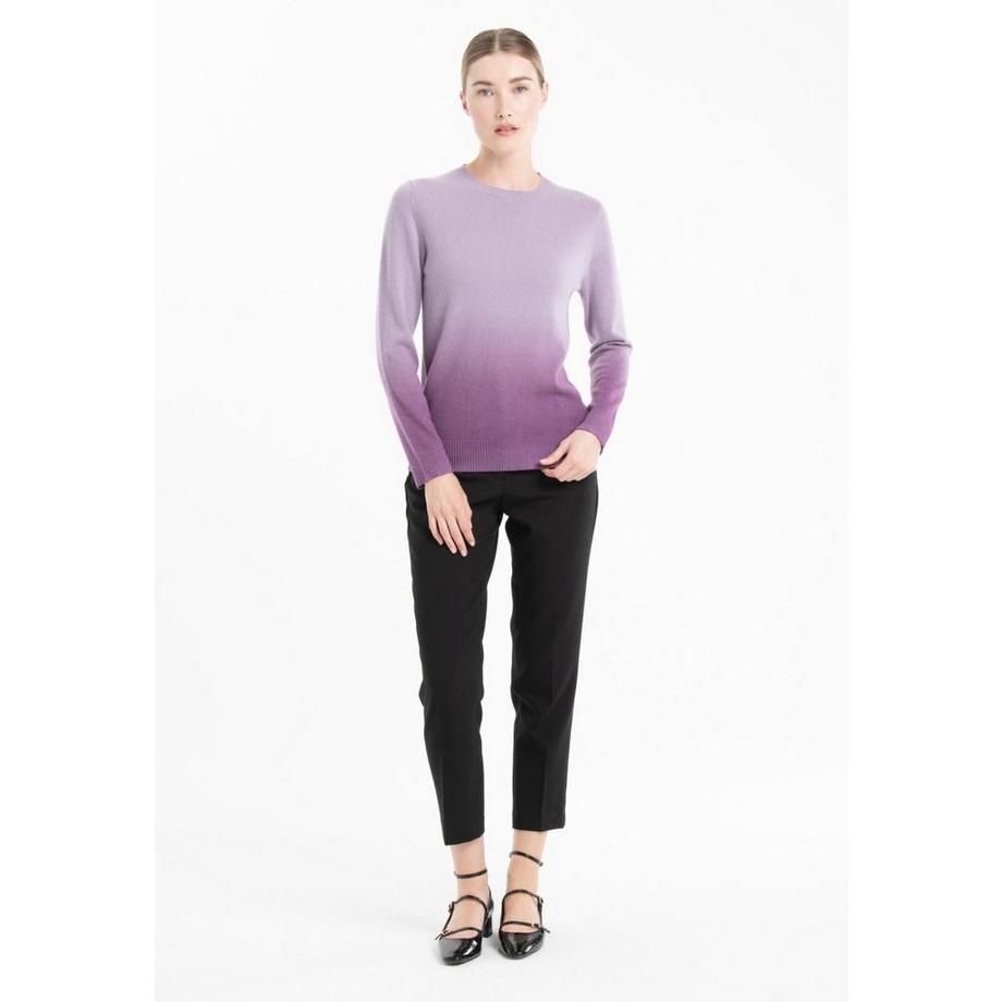 Studio Cashmere8 MIA 8 Pullover Rundhalsausschnitt mit Tie & Dye-Muster  