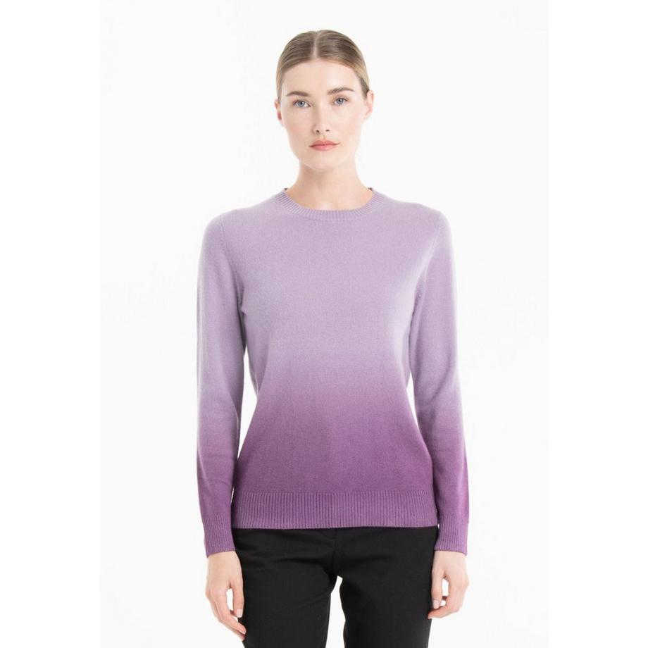 Studio Cashmere8 MIA 8 Pullover Rundhalsausschnitt mit Tie & Dye-Muster  