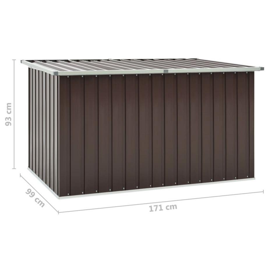 VidaXL Aufbewahrungsbox stahl  