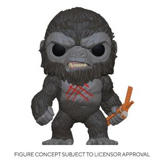 Funko  Godzilla Vs Kong POP! Movies Vinyl Figur Battle Worn Kong 