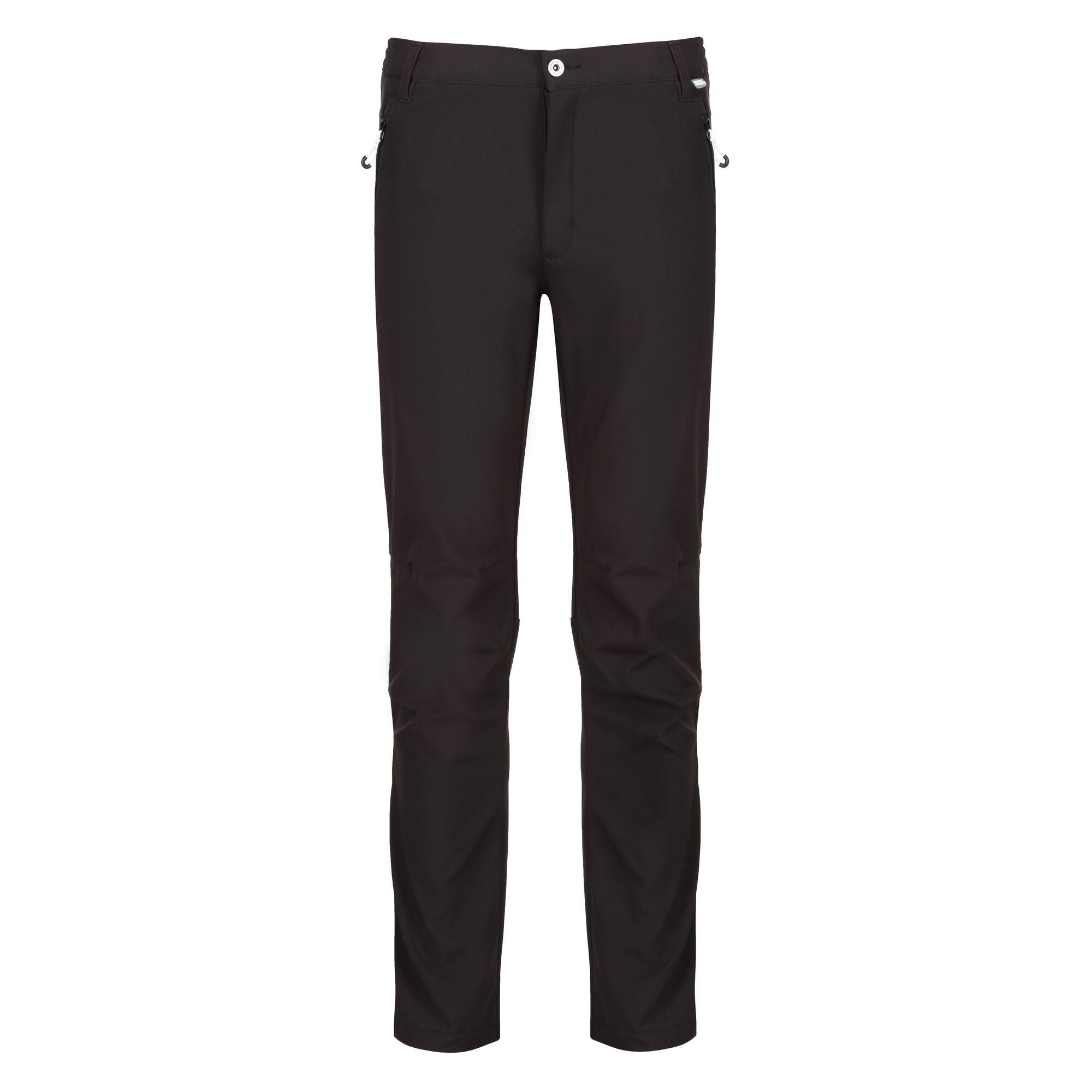 Image of Great Outdoors Adventure Tech Softshell Hose Geo Ii, Kurzes Bein Herren Schwarz W36