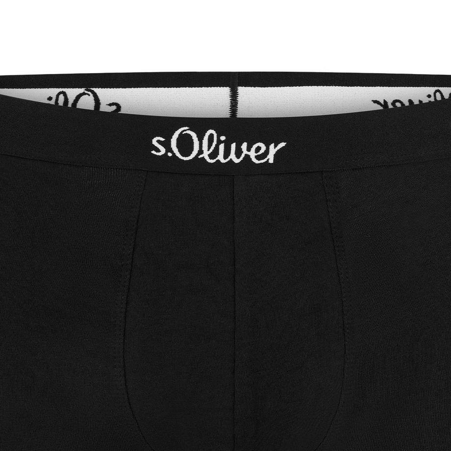 s. Oliver 6er Pack Basic Retro Shorts  