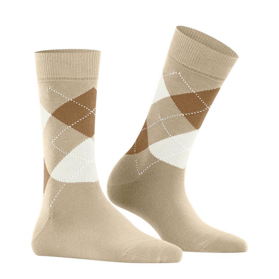 Burlington Chaussettes Queen à motif Argyle  