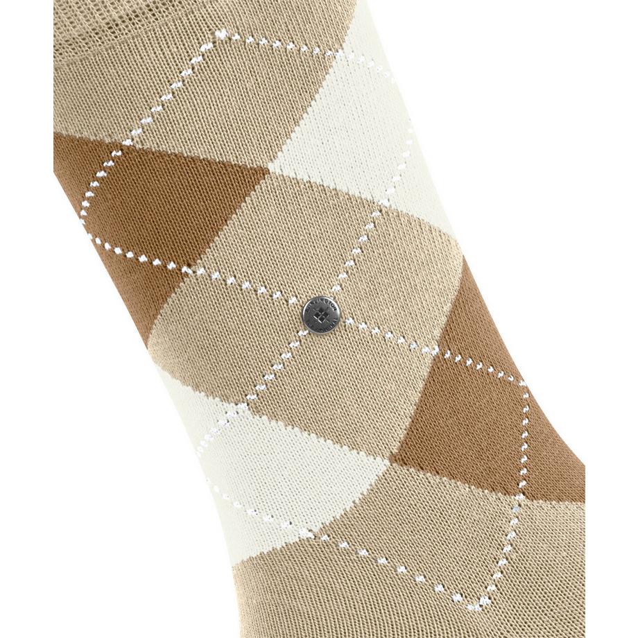 Burlington Chaussettes Queen à motif Argyle  