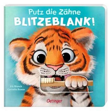 Putz die Zähne blitzeblank!