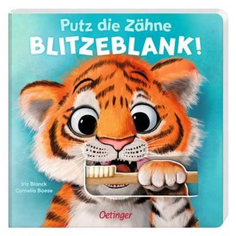 Putz die Zähne blitzeblank! Boese, Cornelia; Blanck, Iris (Illustrationen) Gebundene Ausgabe 