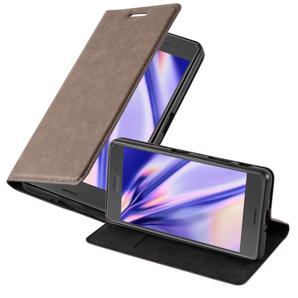 Cadorabo  Housse compatible avec Sony Xperia X PERFORMANCE - Coque de protection avec fermeture magnétique, fonction de support et compartiment pour carte 