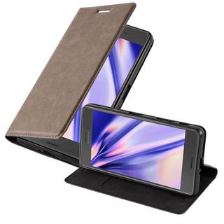 Cadorabo  Housse compatible avec Sony Xperia X PERFORMANCE - Coque de protection avec fermeture magnétique, fonction de support et compartiment pour carte 