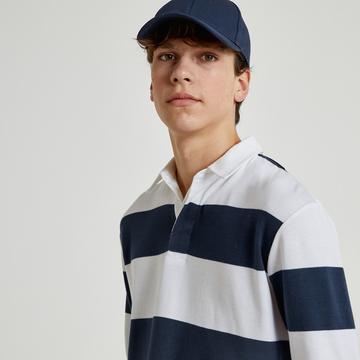 Gestreiftes Poloshirt