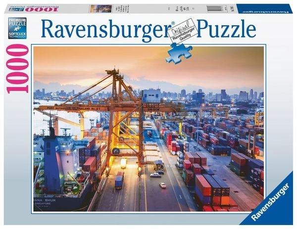 Ravensburger  Puzzle Ravensburger Hafen in Hamburg 1000 Teile 