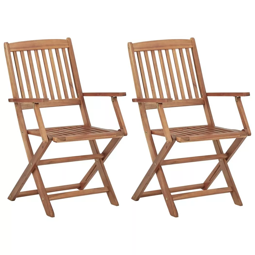 VidaXL - Chaise bois, One Size, Marron