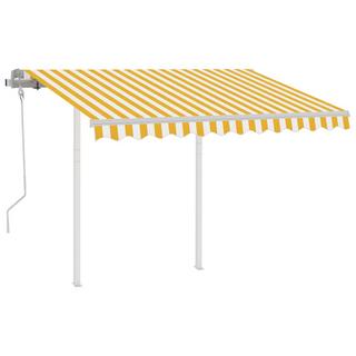 VidaXL Auvent rétractable tissu  