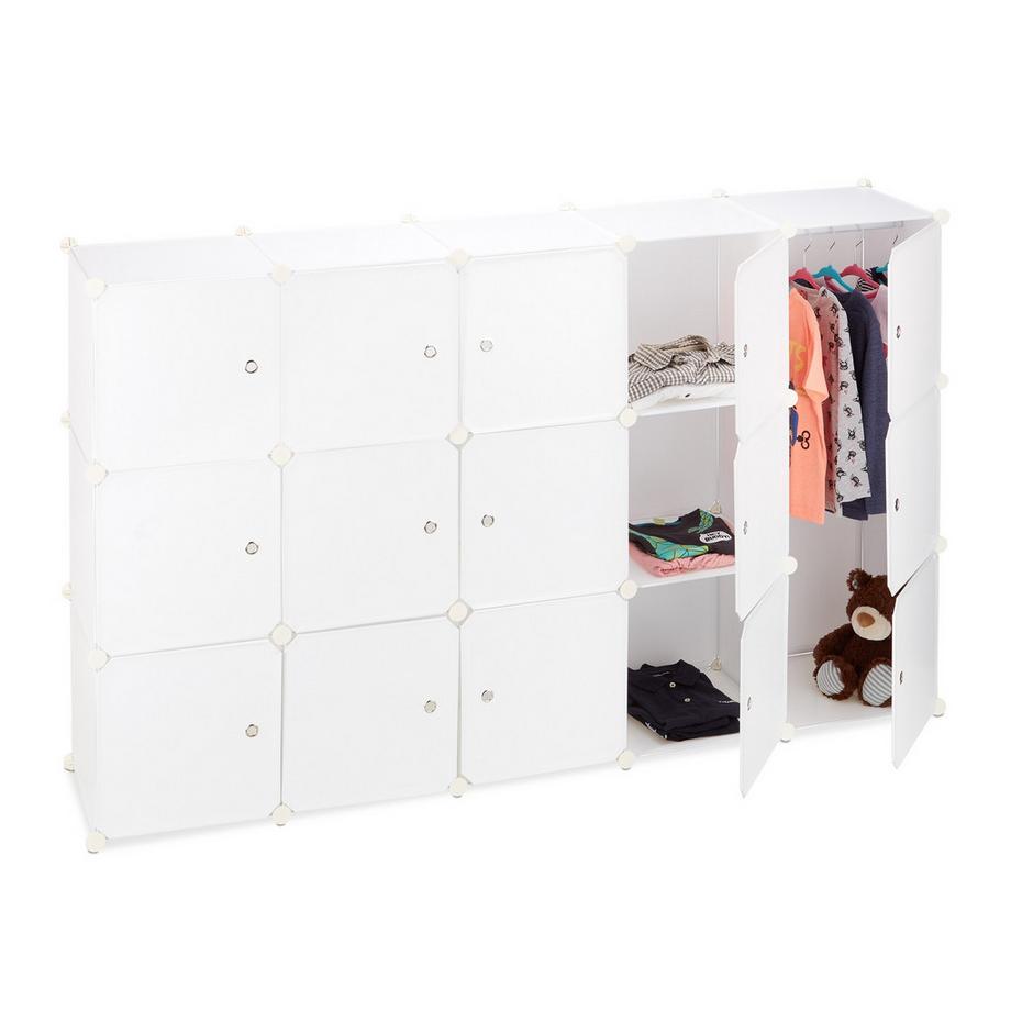 B2X Armadio con sistema di scaffalature 11 scomparti  