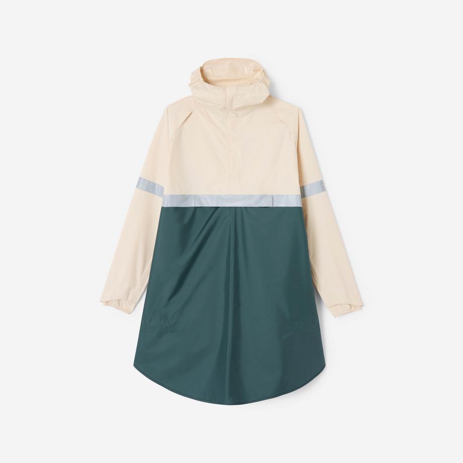 BTWIN  Poncho Velo Stadt Wasserdicht Polyester 