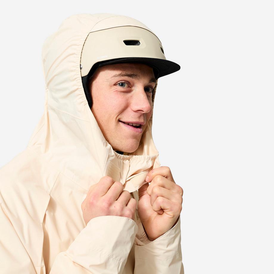 BTWIN  Poncho Velo Stadt Wasserdicht Polyester 