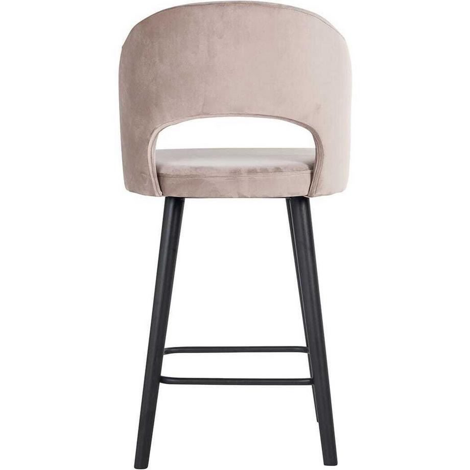 mutoni Tabouret de bar Savoy kaki noir 100  
