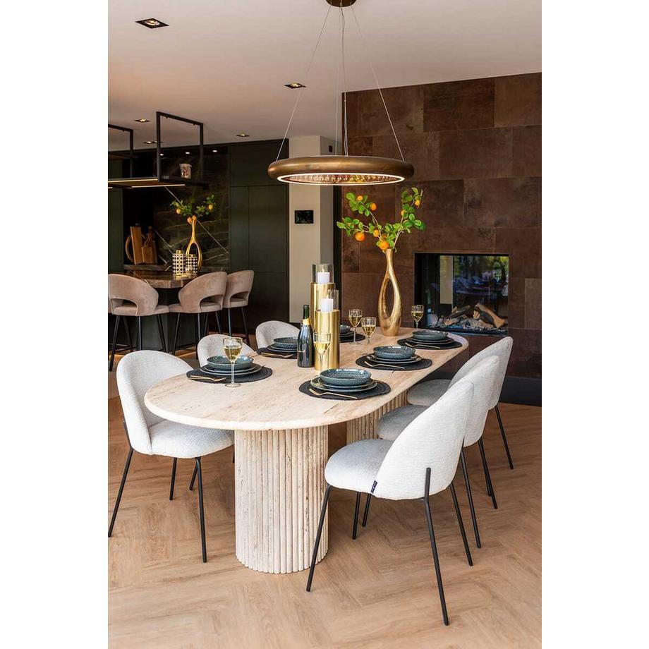 mutoni Tabouret de bar Savoy kaki noir 100  