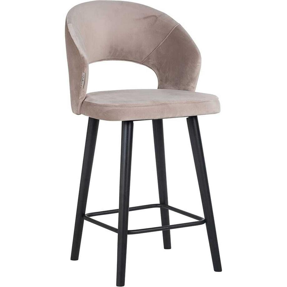 mutoni Tabouret de bar Savoy kaki noir 100  